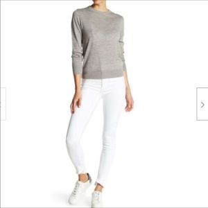 Joes Jean White Flawless High Rise Skinny Ankle 28